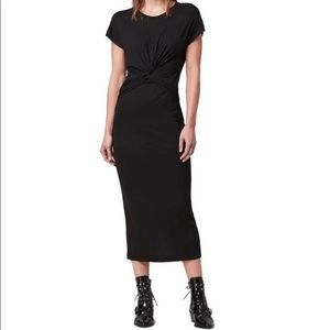 All Saints Paloma Twist Front Dress